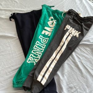 Victoria’s Secret sport and pink lounge sweats